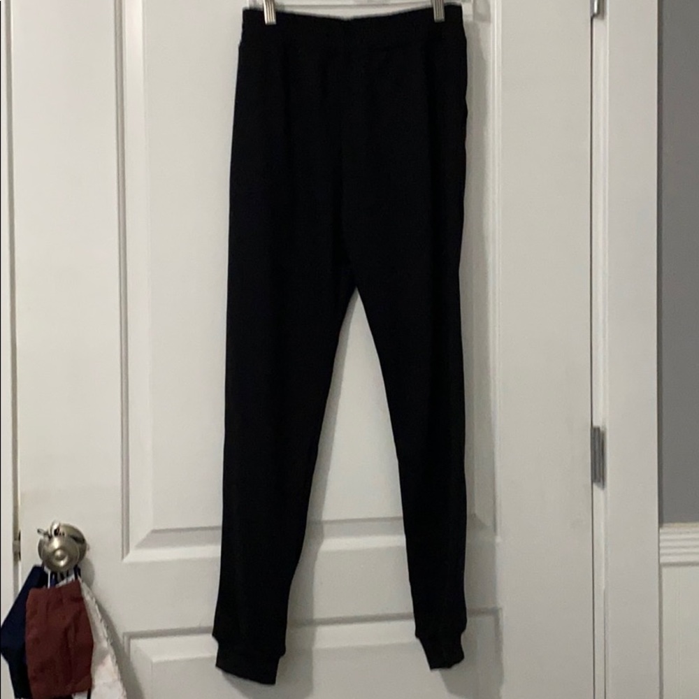 black really comfy sweatpants